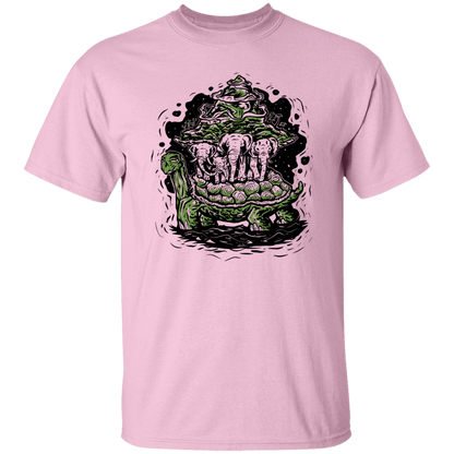 Flat Earth Turtle T-Shirt