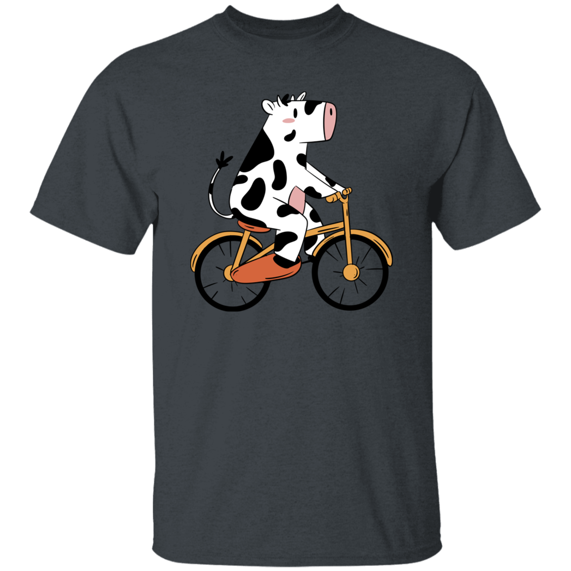Cow on a Cycle T Shirt