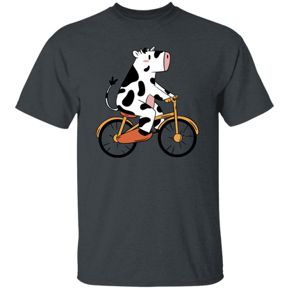 Cow on a Cycle T Shirt