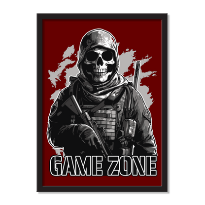 Game Zone Portrait AirFrame Photo Tile