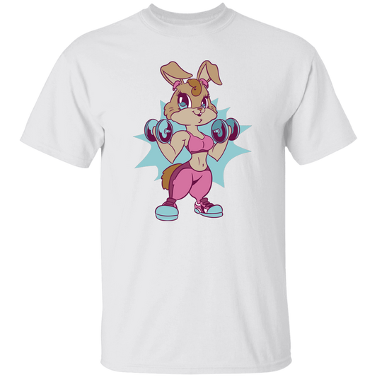 Fit Bunny: Empowered and Energetic T Shirt
