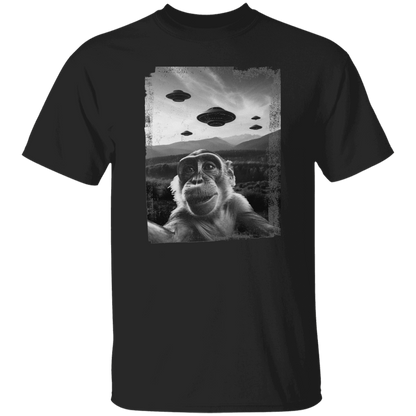 UFO Monkey T Shirt
