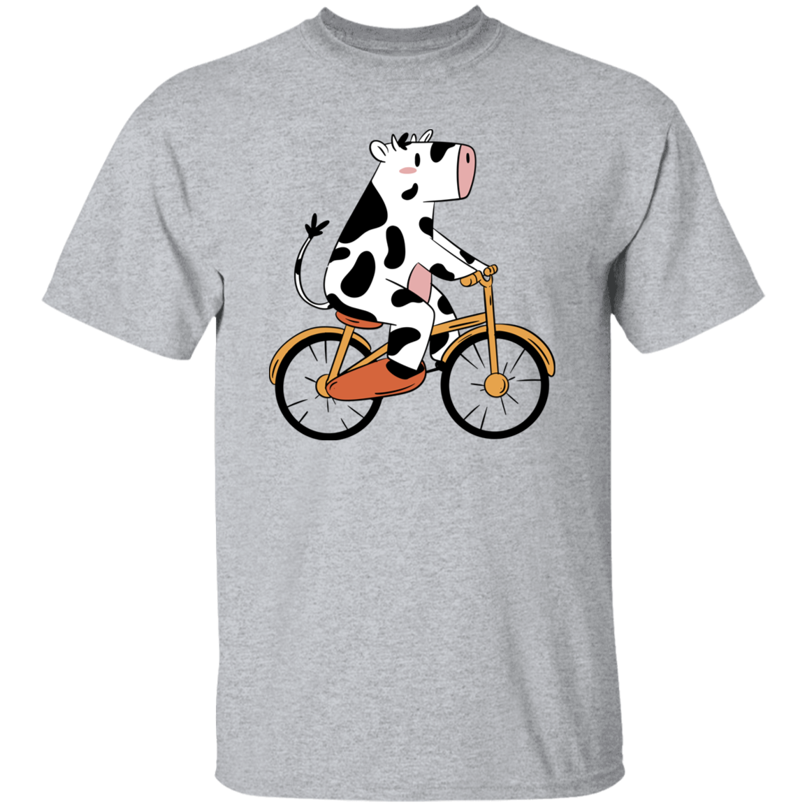 Cow on a Cycle T Shirt