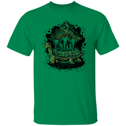 Flat Earth Turtle T-Shirt