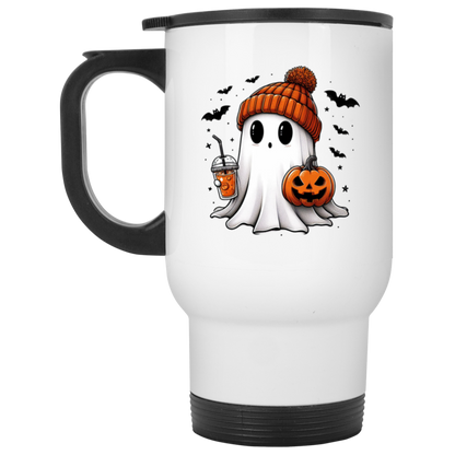 Halloween Ghost Pumpkin Mug
