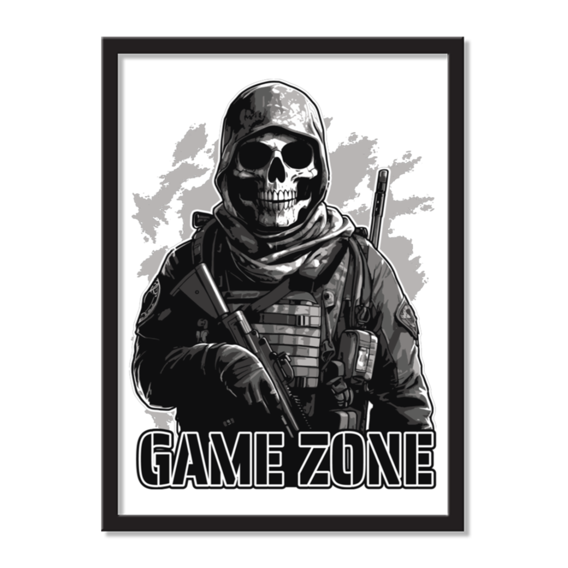 Game Zone Portrait AirFrame Photo Tile