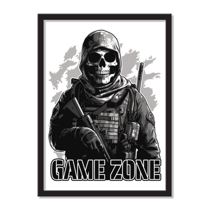 Game Zone Portrait AirFrame Photo Tile