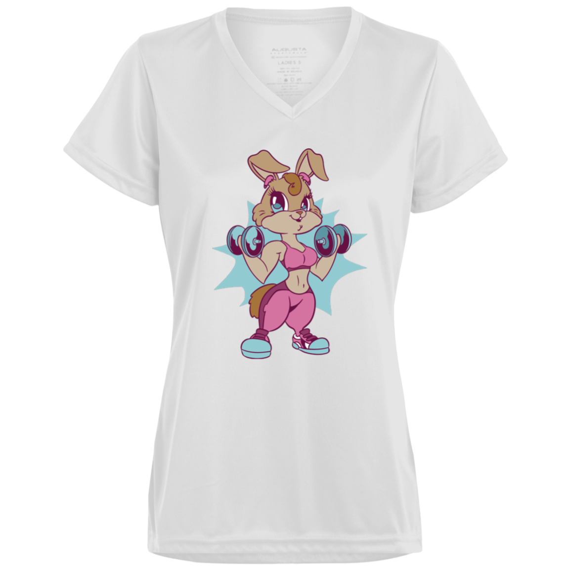 Fit Bunny: Empowered and Energetic T Shirt