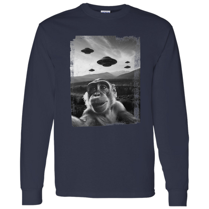 UFO Monkey T Shirt