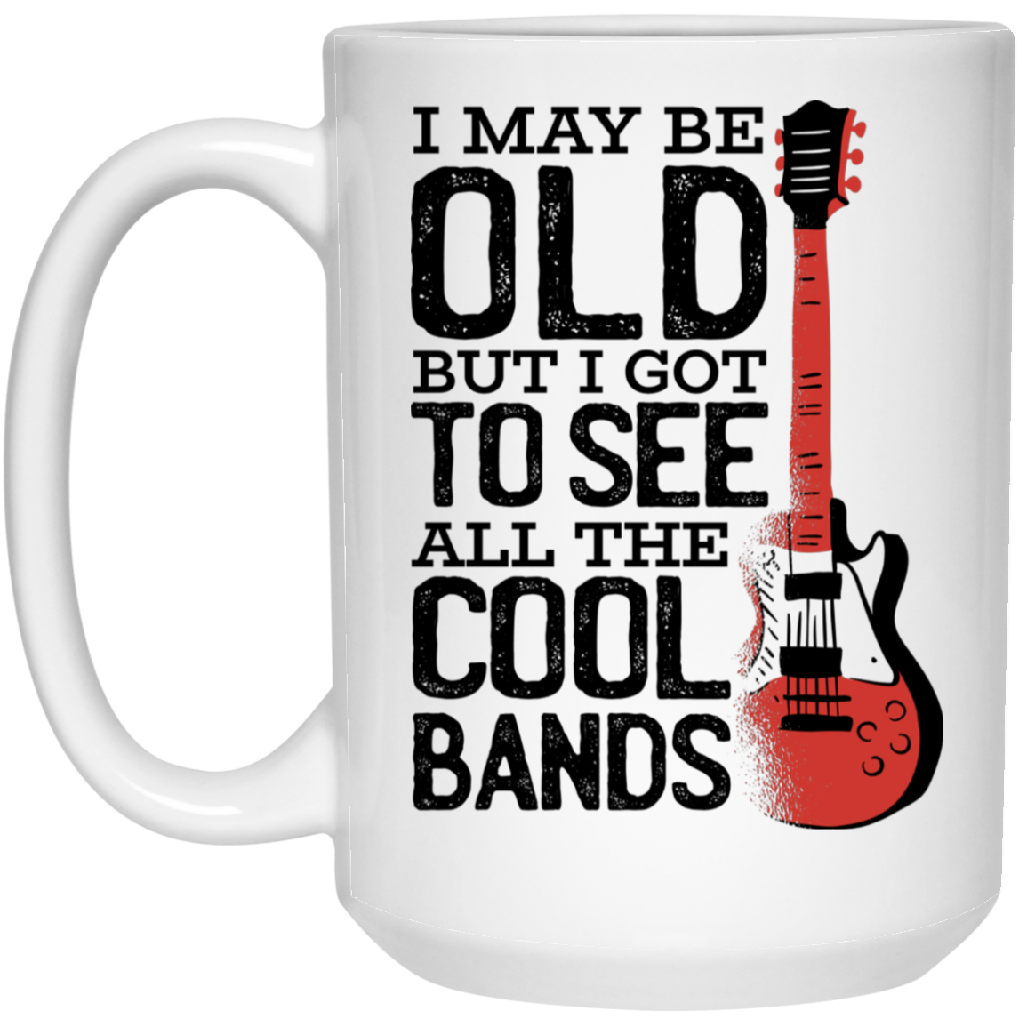Guitar Old School Mugs