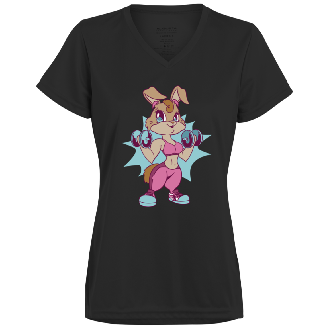 Fit Bunny: Empowered and Energetic T Shirt