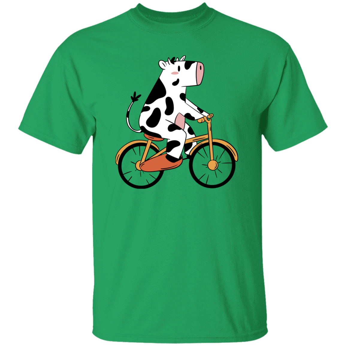 Cow on a Cycle T Shirt