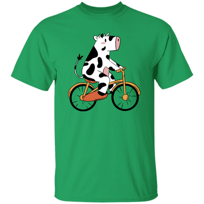 Cow on a Cycle T Shirt