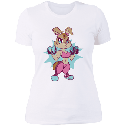 Fit Bunny: Empowered and Energetic T Shirt