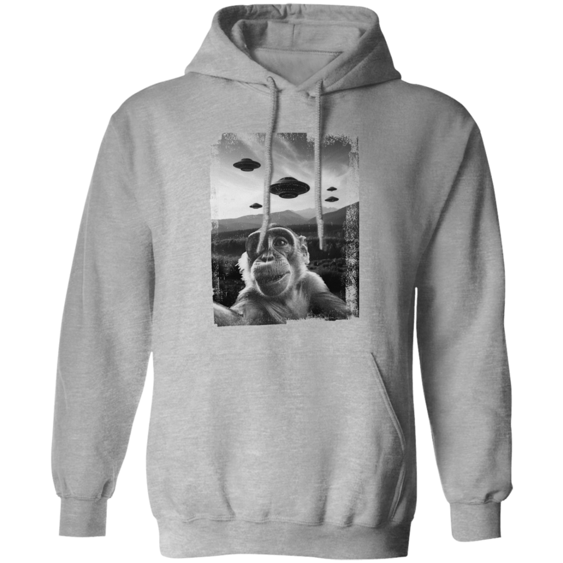 UFO Monkey T Shirt