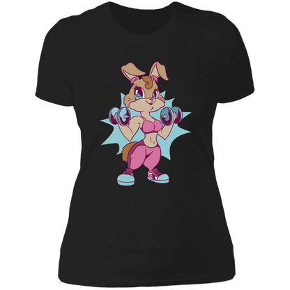 Fit Bunny: Empowered and Energetic T Shirt