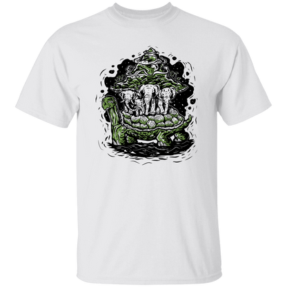 Flat Earth Turtle T-Shirt