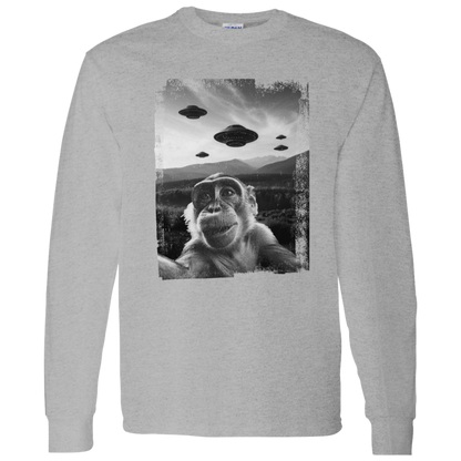 UFO Monkey T Shirt