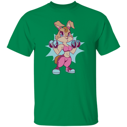 Fit Bunny: Empowered and Energetic T Shirt