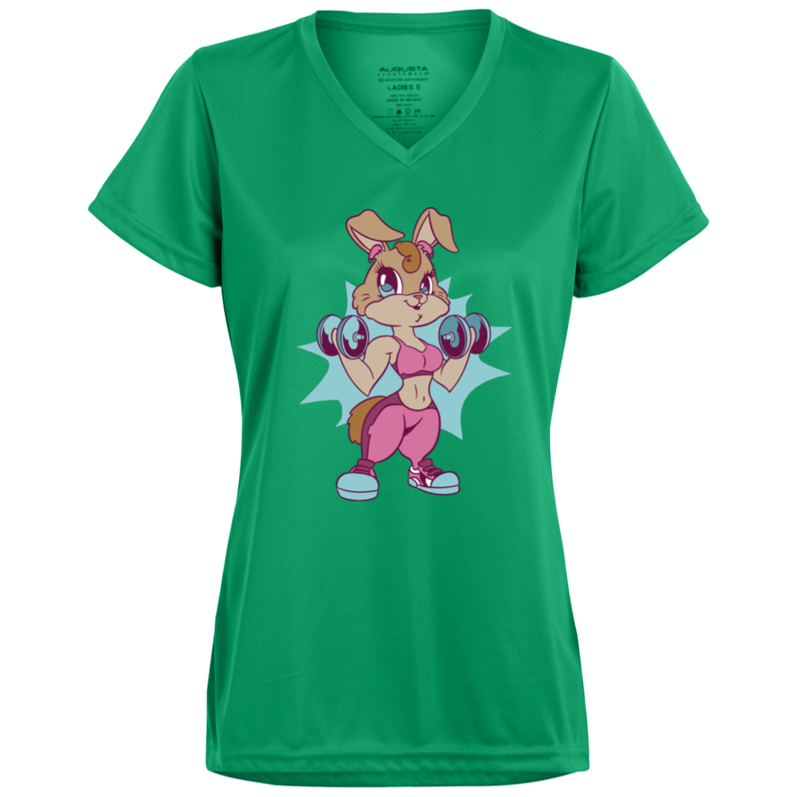 Fit Bunny: Empowered and Energetic T Shirt