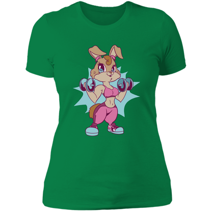 Fit Bunny: Empowered and Energetic T Shirt