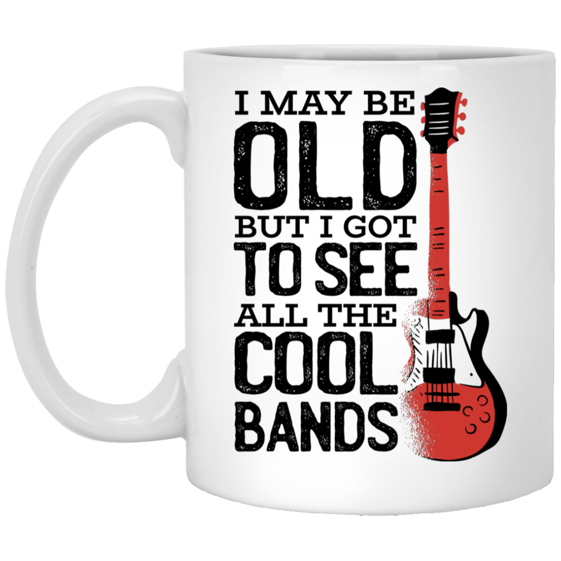 Guitar Old School Mugs