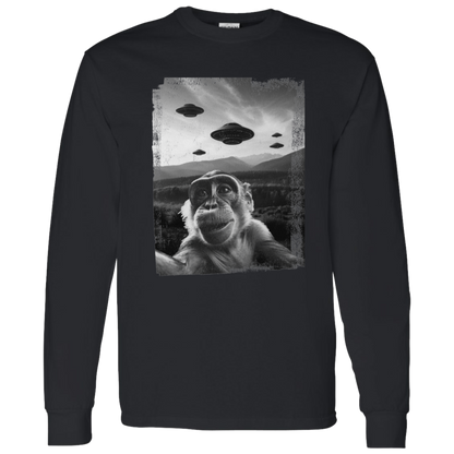 UFO Monkey T Shirt
