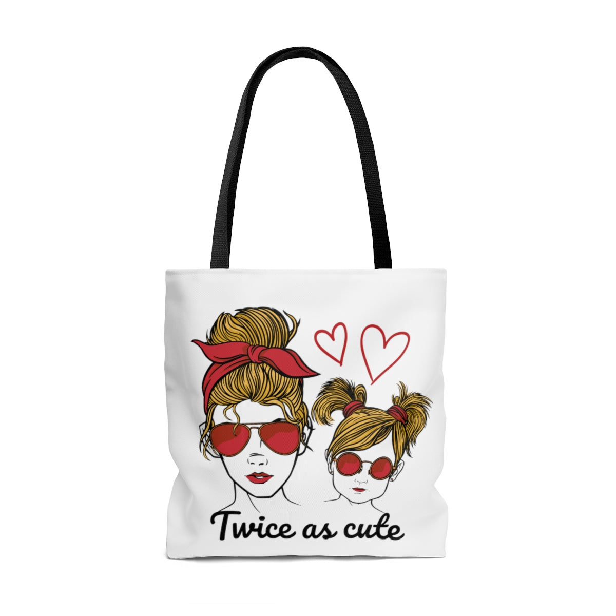 Mother and Daughter Tote Bag