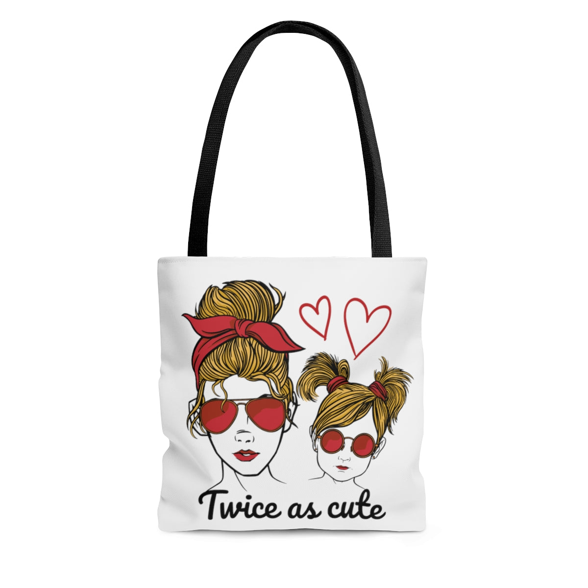 Mother and Daughter Tote Bag