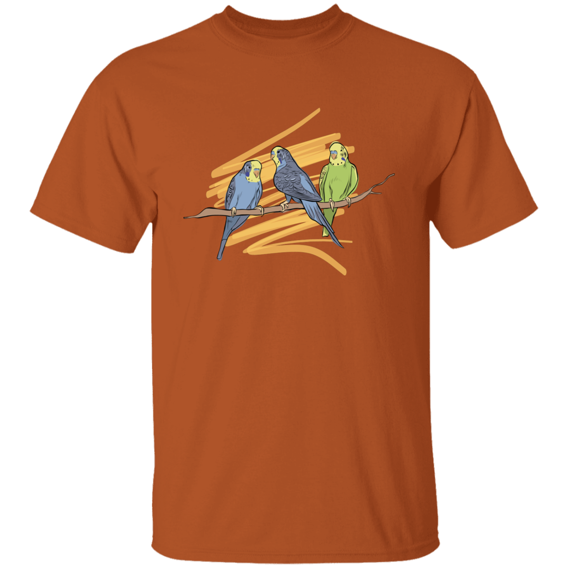 Birds On Branch T-Shirt