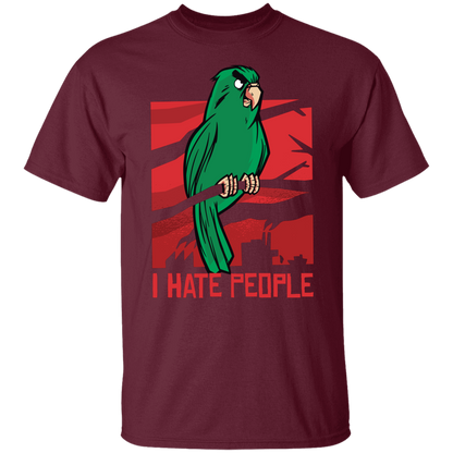 Parrot T-Shirt I Hate People