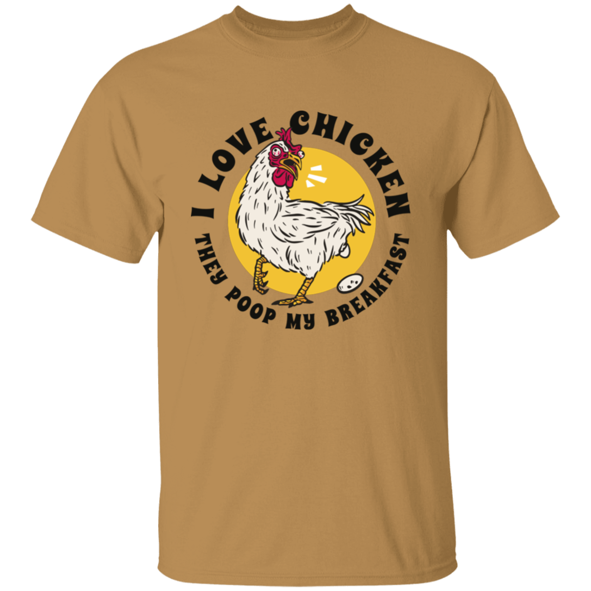 Cartoon Chicken T-Shirt