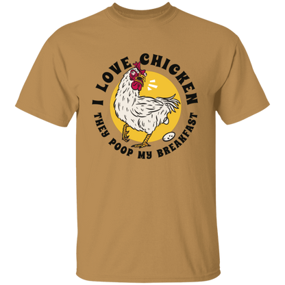 Cartoon Chicken T-Shirt