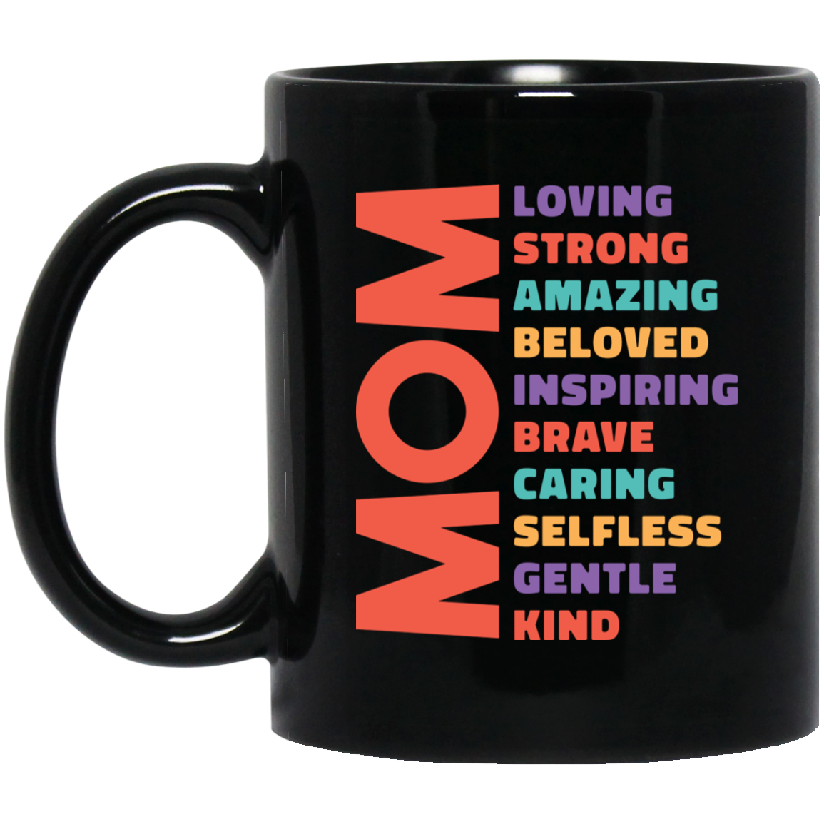 Mom Coffee Mug Black Color