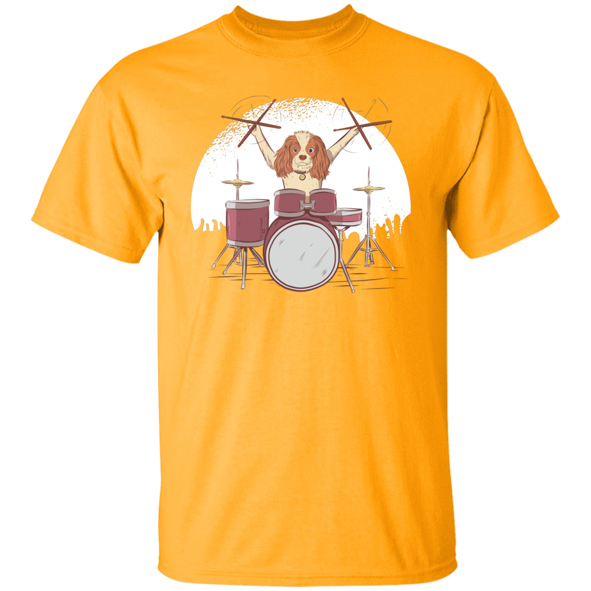Drummer Dog T-Shirt