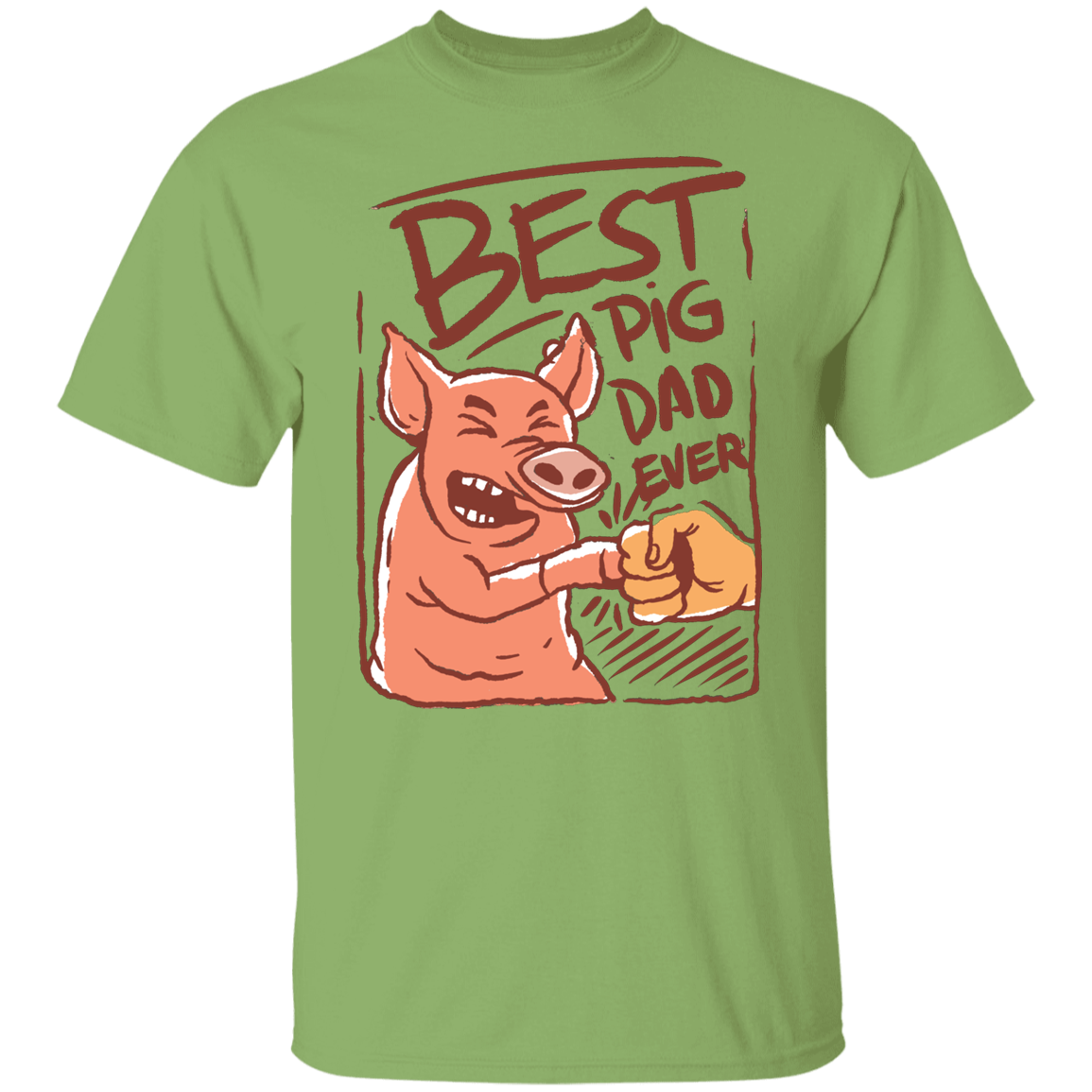 Best Pig Dad Ever T-Shirt