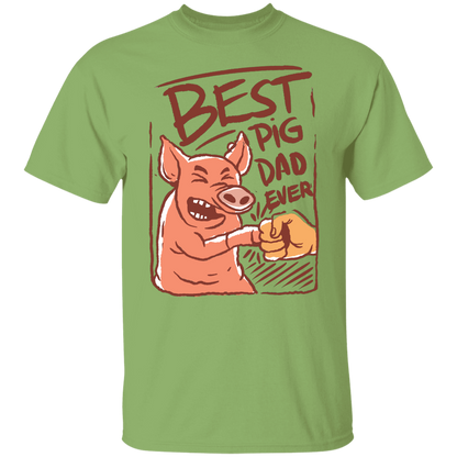 Best Pig Dad Ever T-Shirt