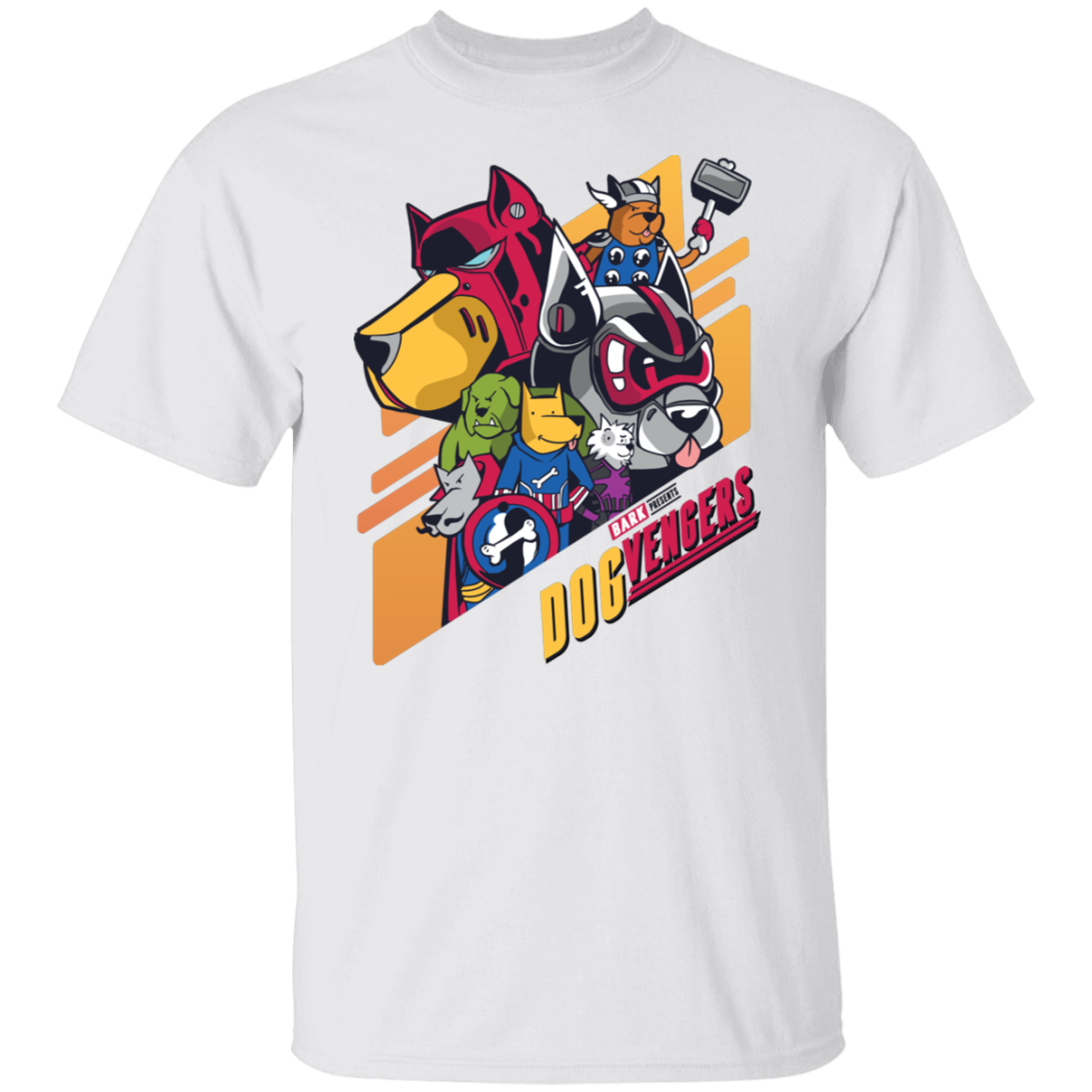 DogVengers T-Shirt Unleash the Canine Heroes!