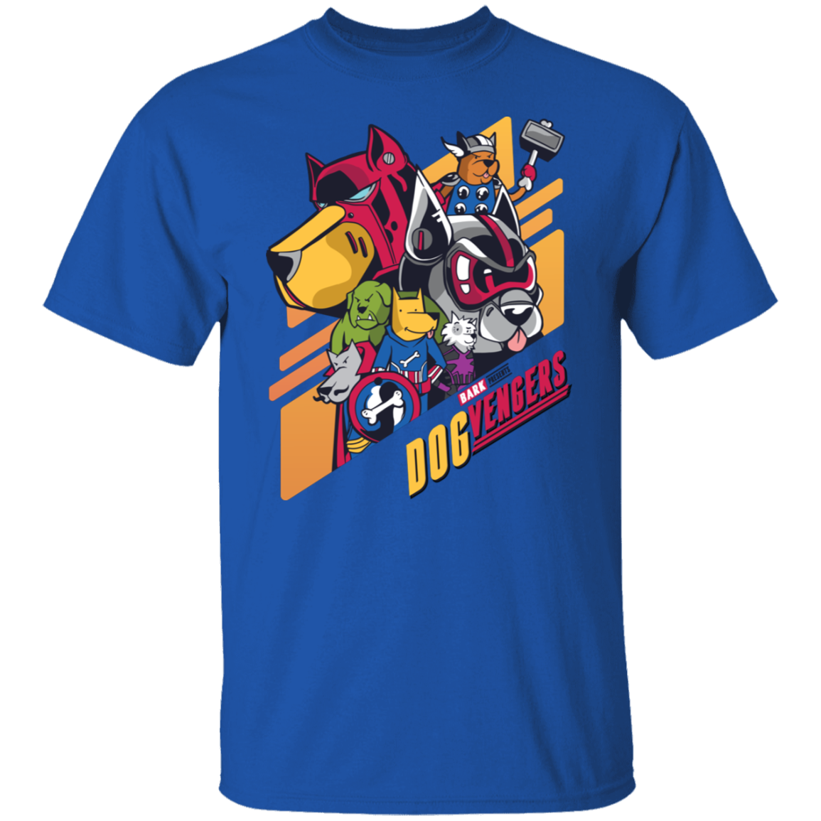 DogVengers T-Shirt Unleash the Canine Heroes!