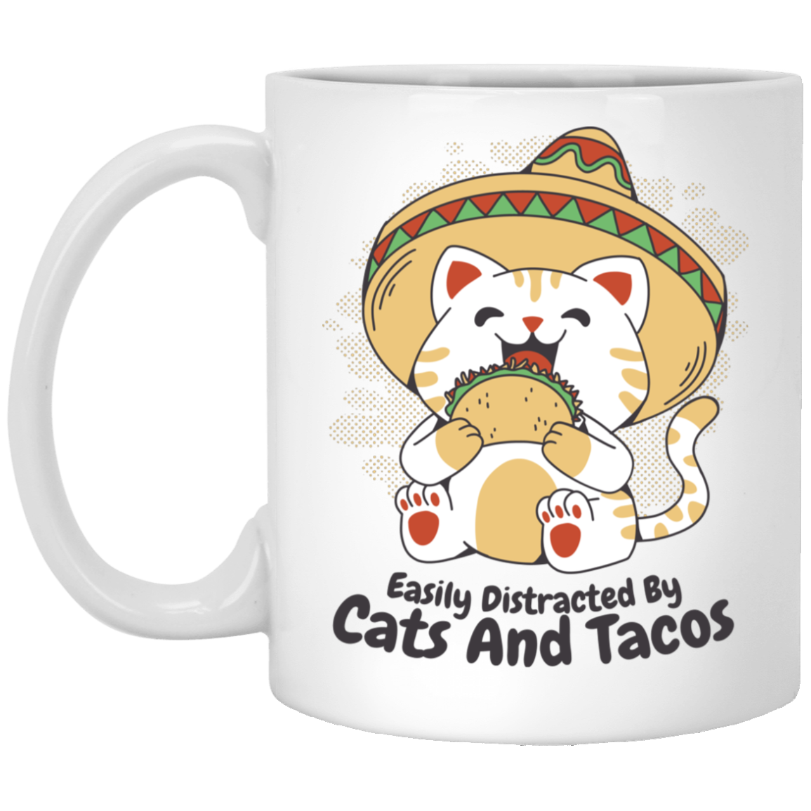 Cats And Tacos Mug 11 oz