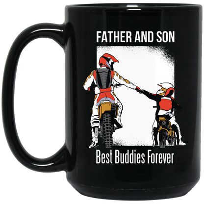 Motorcycle Black Mug