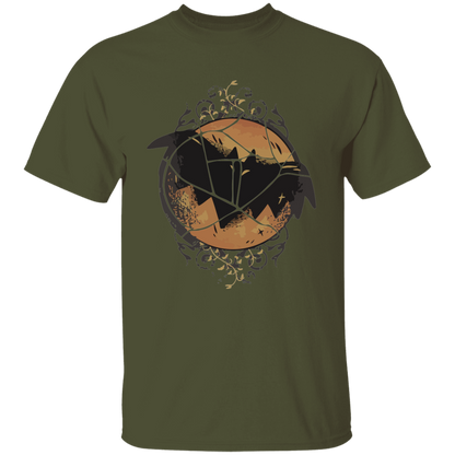 Dark Bat Halloween T Shirt