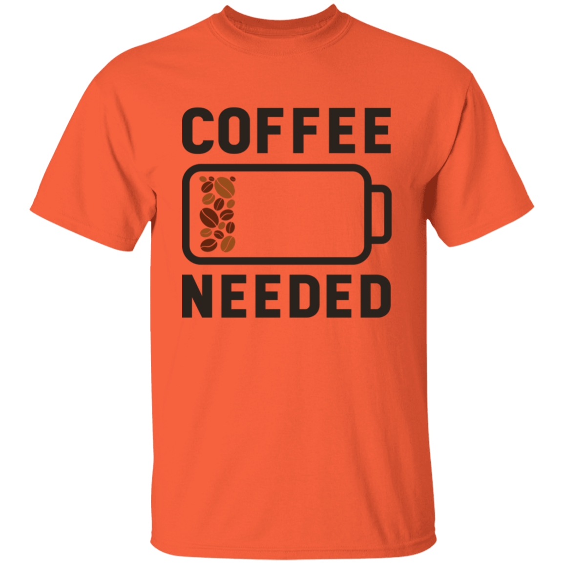 Coffee Beans Battery T Shirt