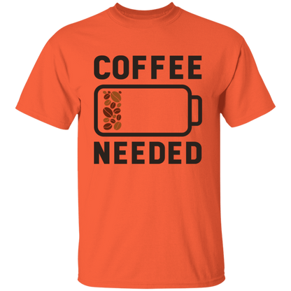 Coffee Beans Battery T Shirt