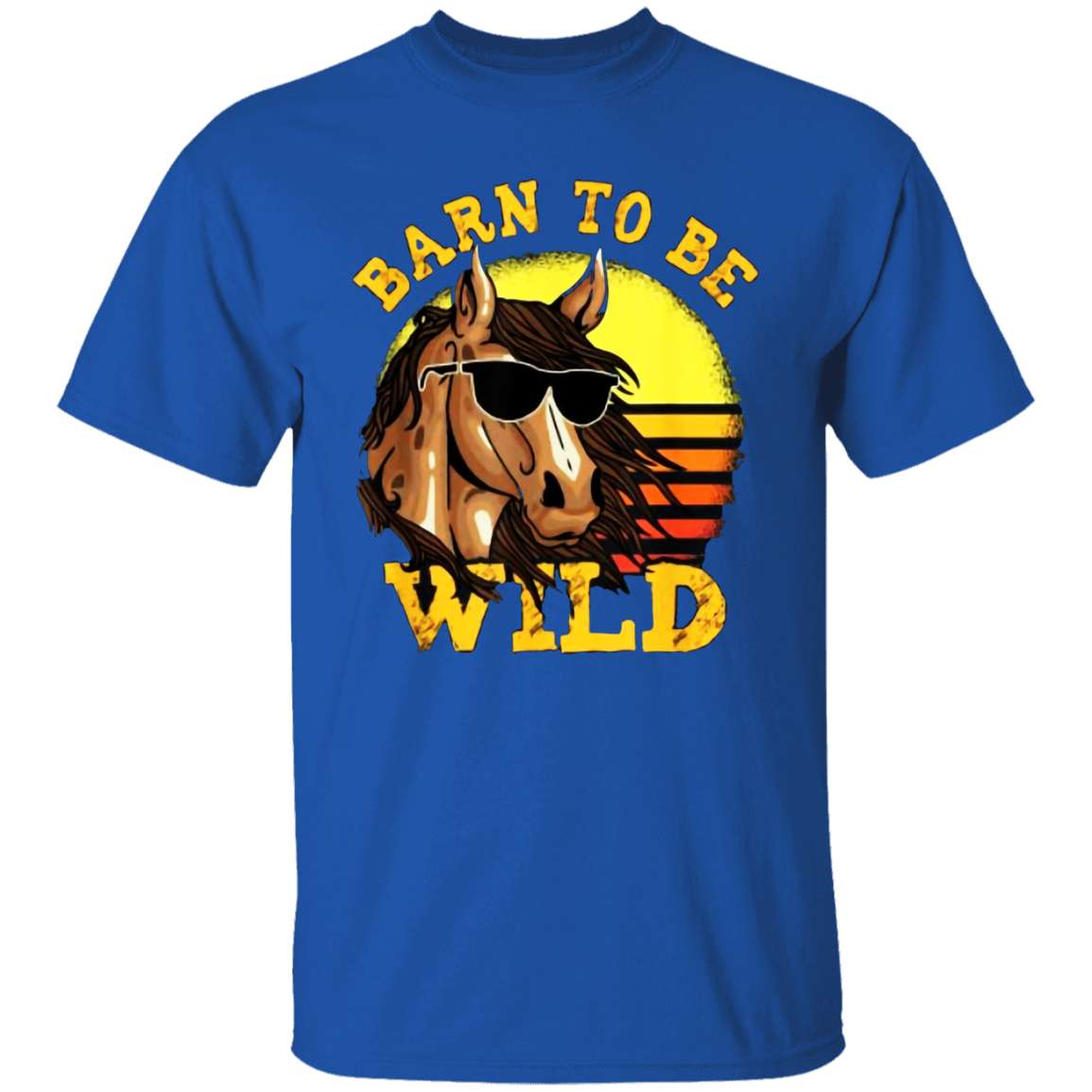 Cool Retro Horse T-Shirt