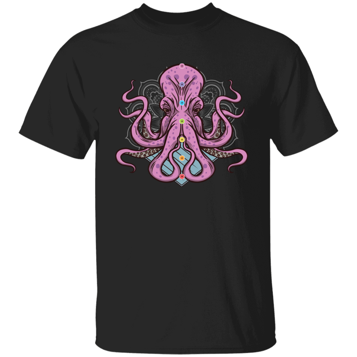 Octopus Chakras T-Shirt