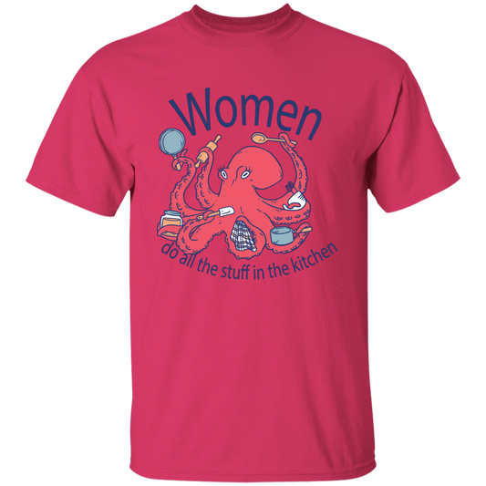 Octopus Sea Animal Cooking T-Shirt