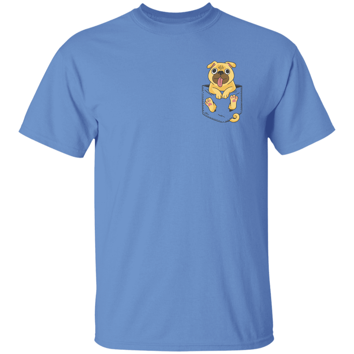 Pug In Pocket T-Shirt
