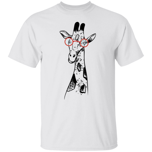 Giraffe With Glasses T-shirt