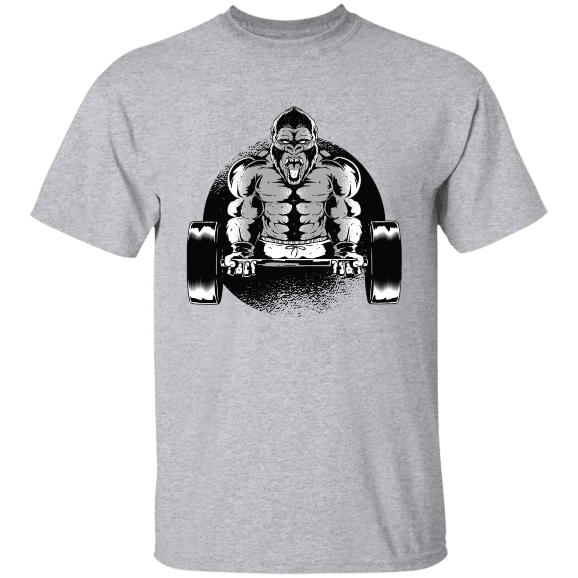 Gorilla Dumbbell T-Shirt